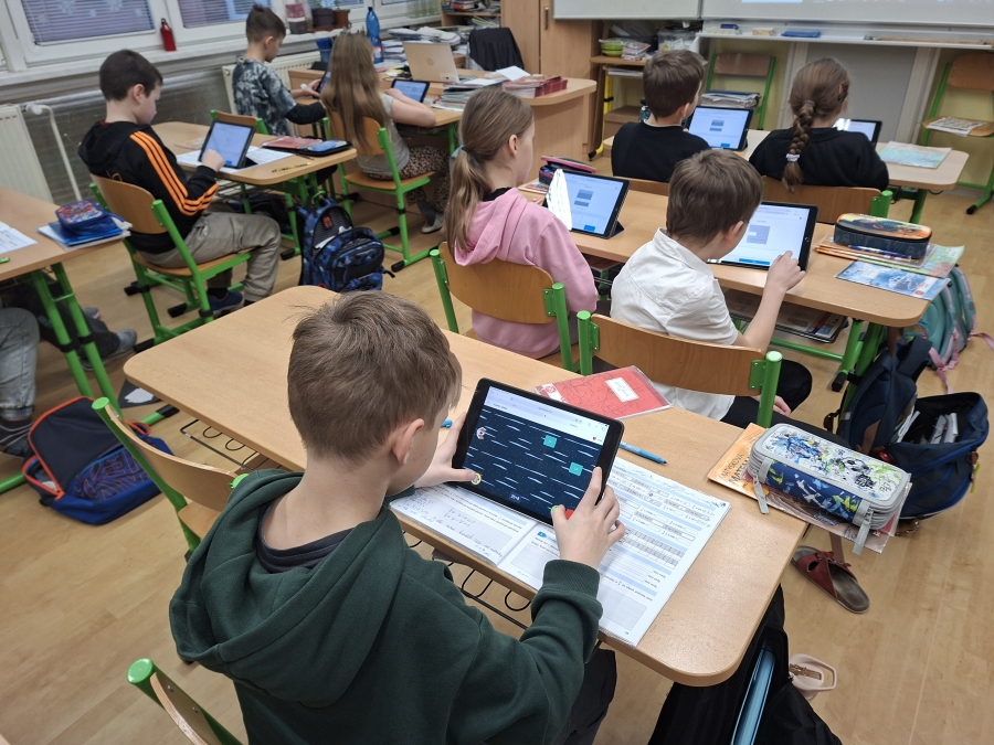 Leden u čtvrťáků